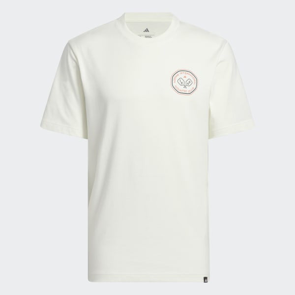 GMHS20A○COUNTRY WHITE / カントリーホワイト Praha adidas Country Club Scenic Graphic Tee - White | Free