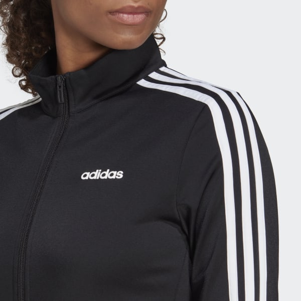 Women's 3 Stripe Black and White Track Jacket | DP2406 | adidas US