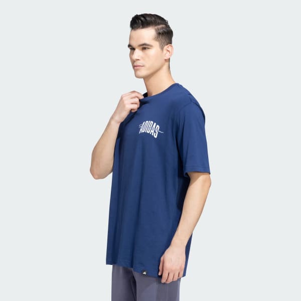 Blue Collegiate Tee