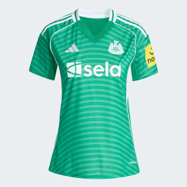 adidas Newcastle United FC 25/26 Away Jersey - Green | Free