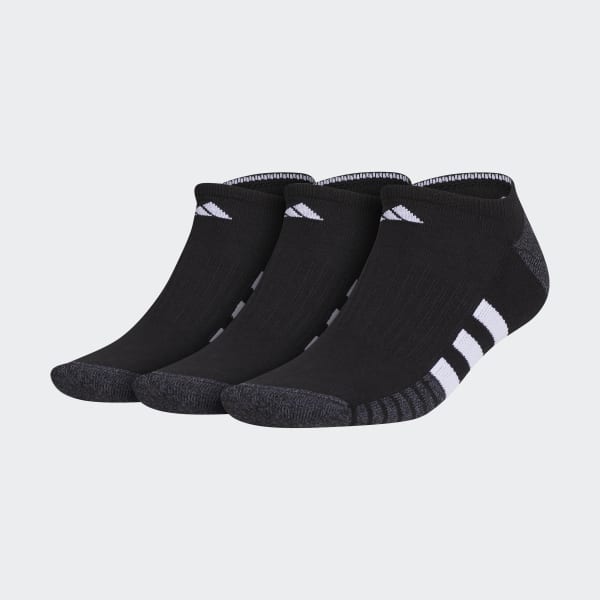 adidas Cushioned No-Show Socks 3 Pairs - Black | Men's Training | adidas US