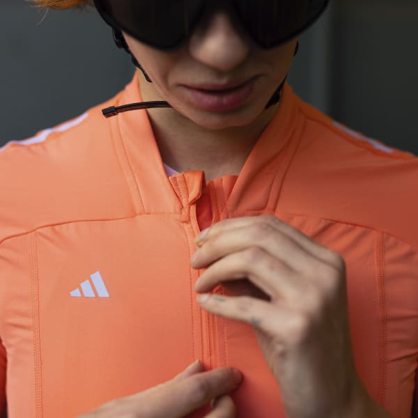 The Short Cycling Jersey - Orange | adidas Singapore