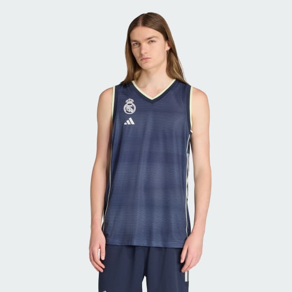 Blue Real Madrid Basketball Away Jersey