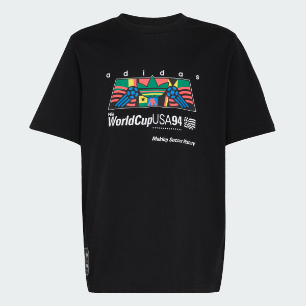 Negro PLAYERA ESTAMPADA HOLGADA