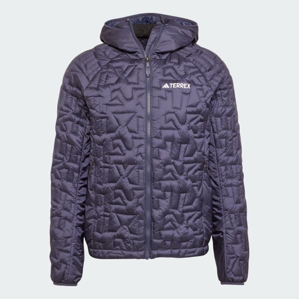 Azul Chaqueta Térmica con Capucha Terrex Xperior PrimaLoft Loose Fill