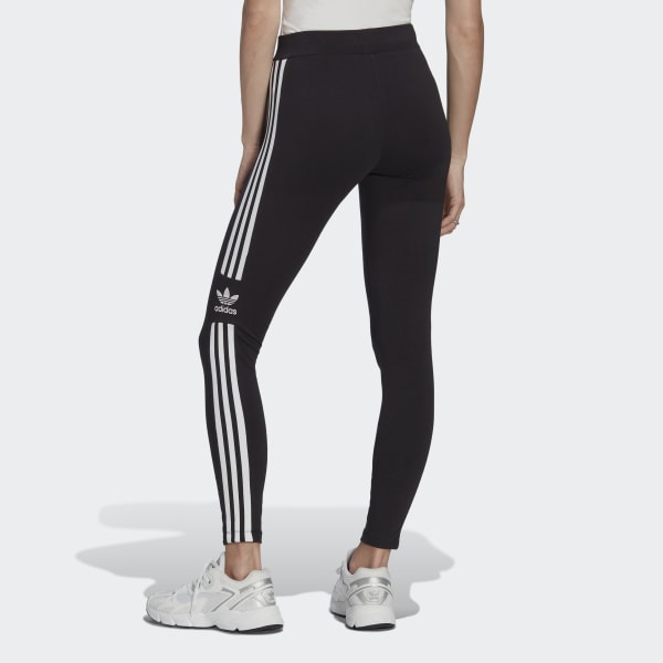 Adidas originals 3 stripe trefoil on sale leggings