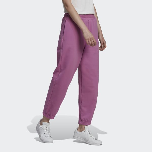Fioletowy Adicolor Contempo Relaxed Joggers ZR455