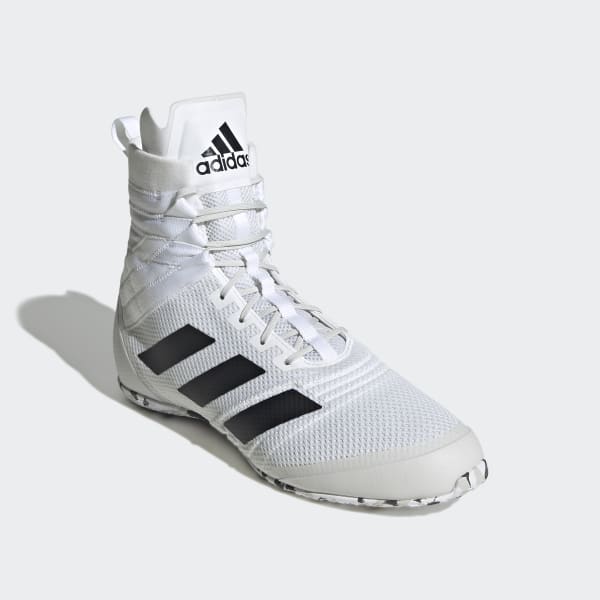 White Speedex Boxing Shoes APT67