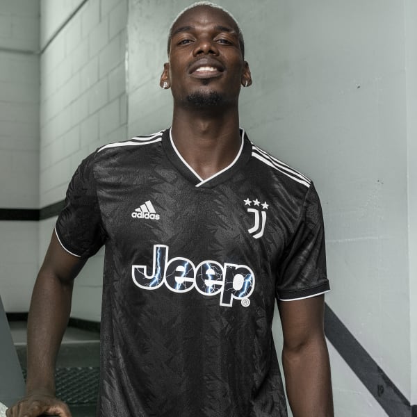 Noir Maillot Extérieur Juventus 22/23 Authentique