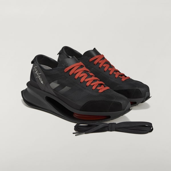 スニーカー Y-3 S Gendo Run Sneakers - Y-3 - Leather - Black adidas Y-3 S-Gendo Run - Black | Free Shipping with adiClub