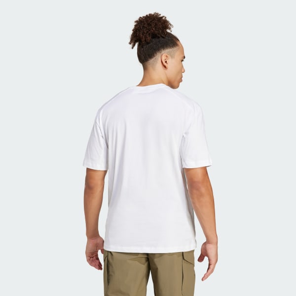 White Terrex Classic Logo Tee