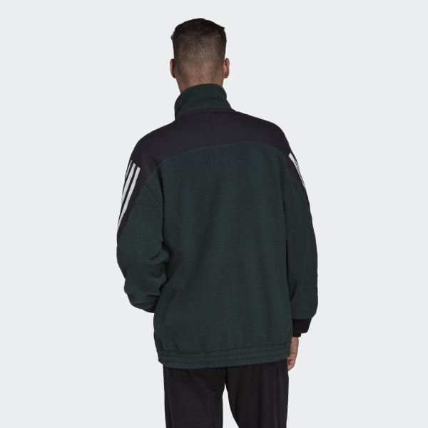 vert Veste de survêtement polaire Future Icons 3-Stripes