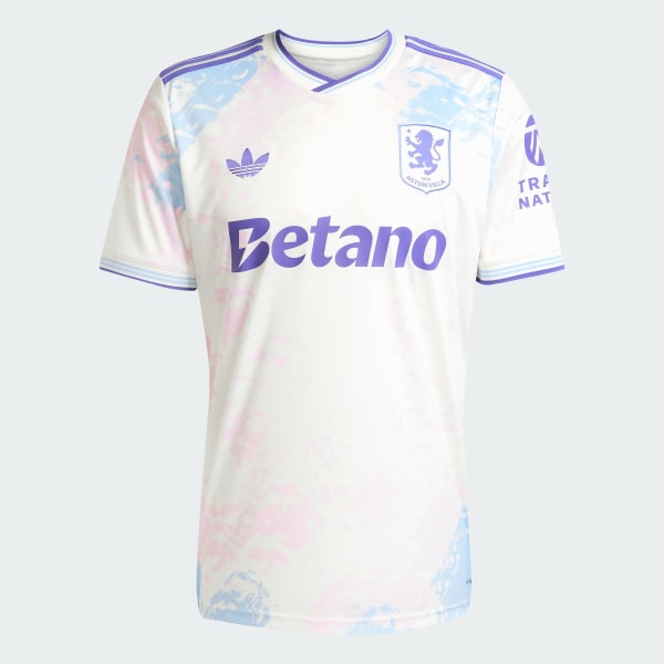 biela Tretí dres Aston Villa FC 25/26