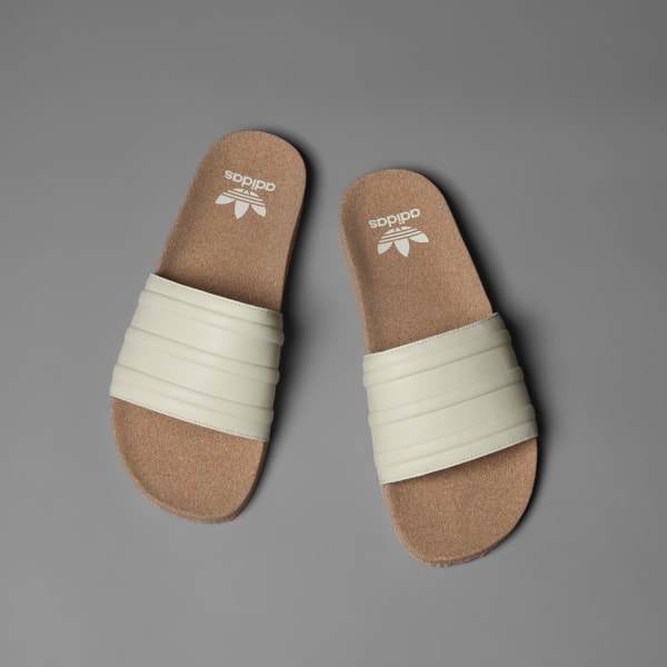Bege Chinelo Adilette Premium