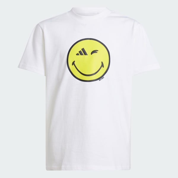 Blanco Polo adidas x Smileyworld Estampado Niños