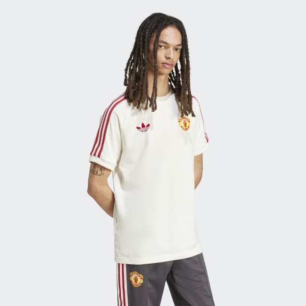 【タグ付き】マンチェスターユナイテッド TEAMGEIST Tシャツ　ホワイト adidas マンチェスターユナイテッド Teamgeist Tシャツ(ホワイト