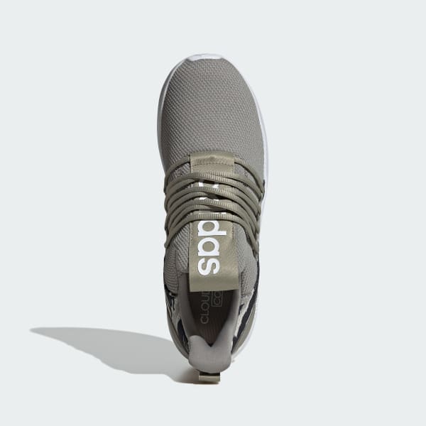 Adidas Lite Racer Adapt 7.0 Men s Running Shoes Size 7.5 Silver Pebble