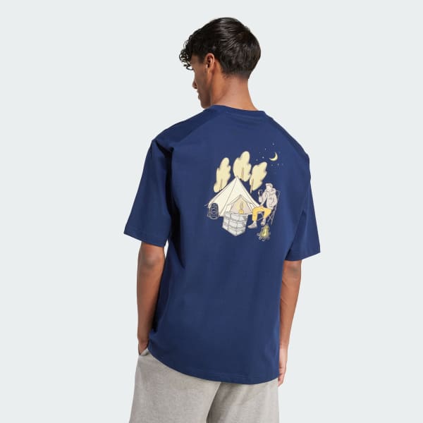 Bla Codes Doodle Camp Graphic T-Shirt