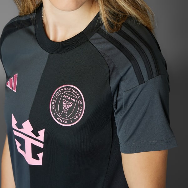 adidas Inter Miami CF 25/26 Away Jersey - Black | Free