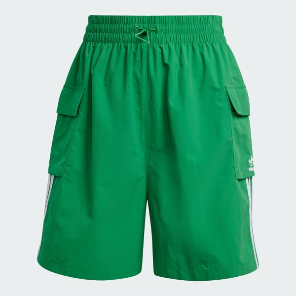 adidas Adicolor Cargo Shorts - Green | Free Shipping with