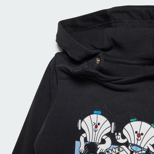 Noir Graphics Hoodie