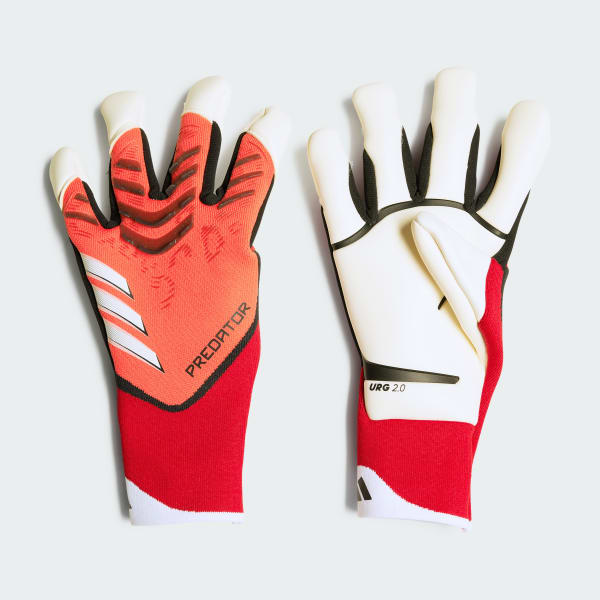 Rot Predator Pro Hybrid Torwarthandschuhe