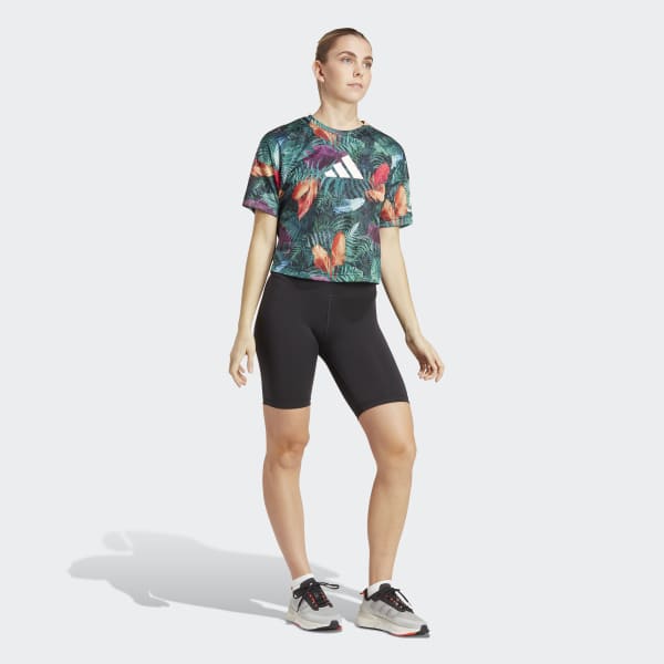 Sort All Blacks Rugby Lifestyle Crop T-shirt