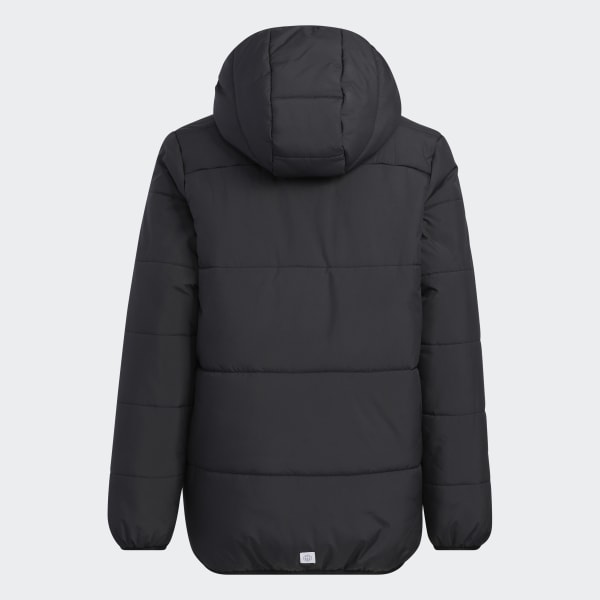 Μαύρο Padded Winter Jacket