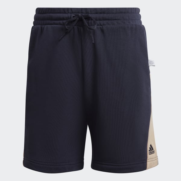 Azul Shorts Future Icons Badge of Sport Bordados BZ954