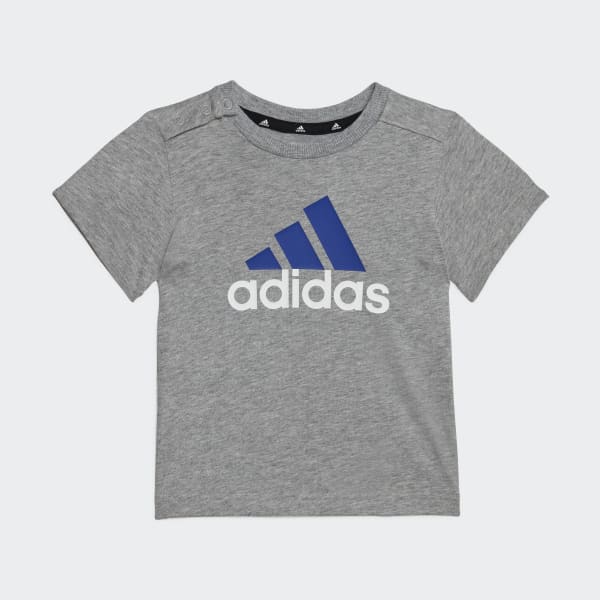 adidas Essentials Organic Cotton Tee and Shorts Set Black adidas Singapore