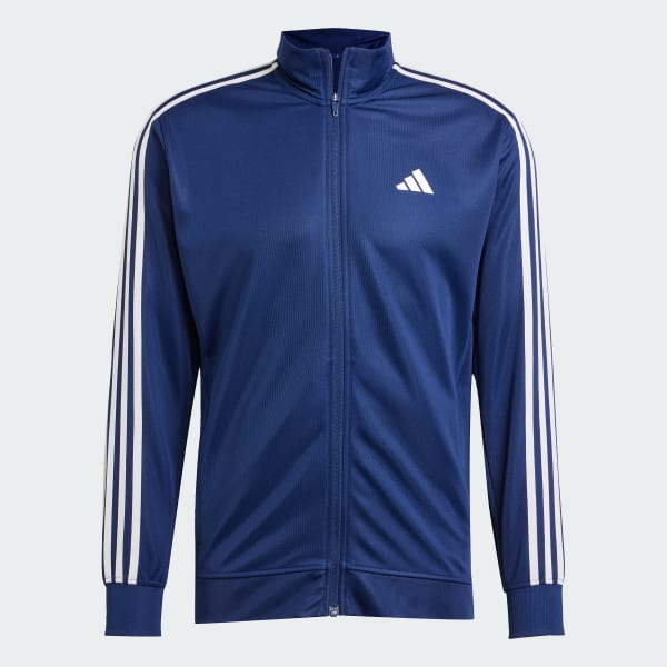 Blu Giacca da allenamento Essentials 3-Stripes