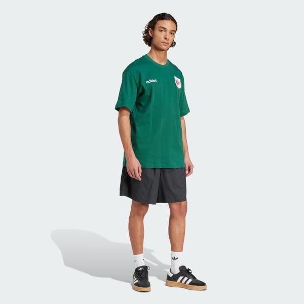 Vert T-shirt graphique badge