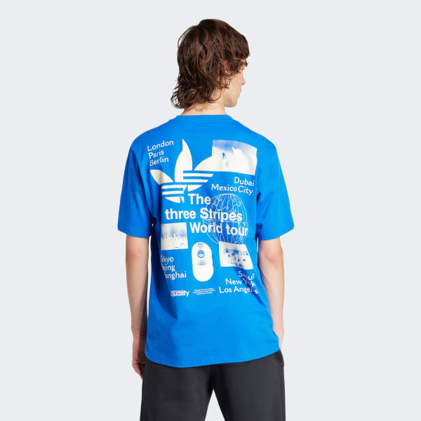 Azul Playera BT Manga Corta