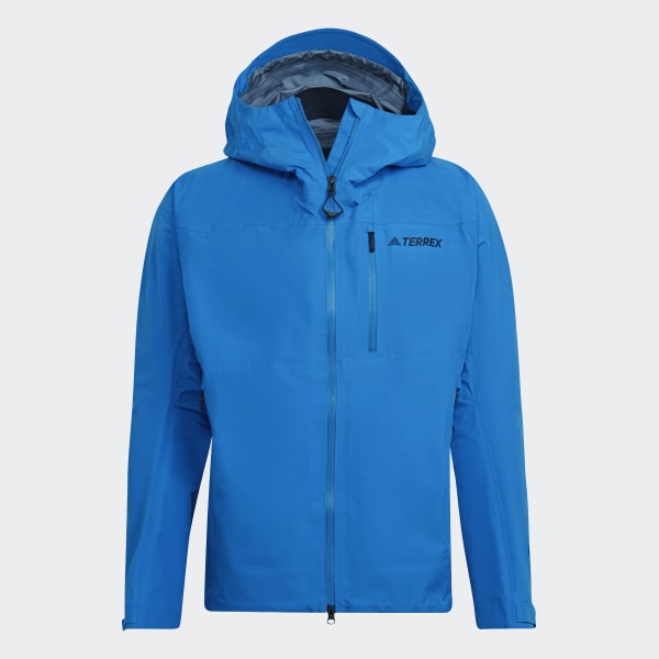 modrá Bunda Terrex Techrock GORE-TEX PRO Rain JEV63