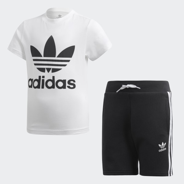 mens adidas short and shirt set