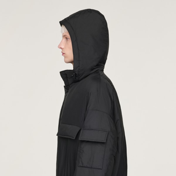 Y-3 PADDED HOODED PARKA Mサイズ adidas Y-3 Padded Hooded Parka - Black | Free Shipping with