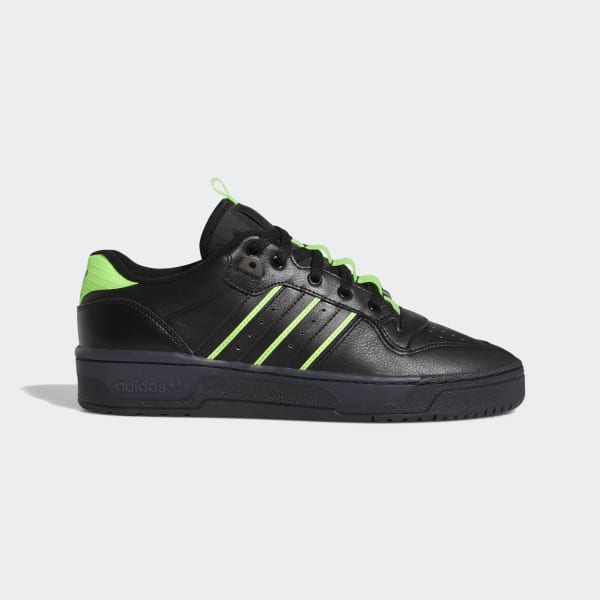 adidas green black shoes
