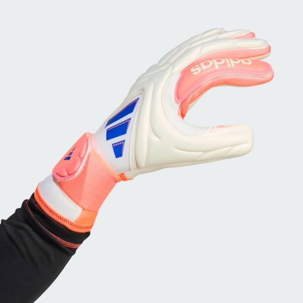 สีขาว ถุงมือผู้รักษาประตู Copa Pro