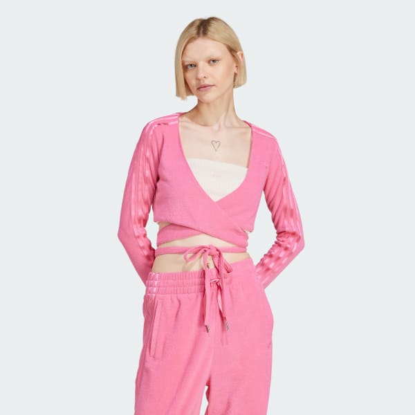 Pink Wraparound Cardigan