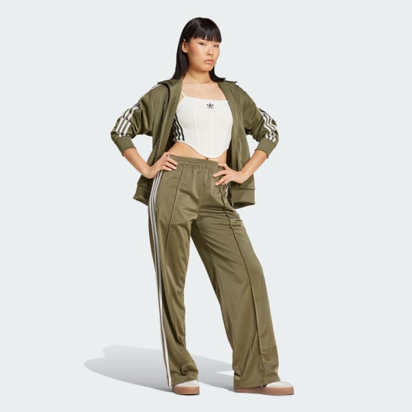 adidas Firebird Loose Track Pants Green adidas Deutschland