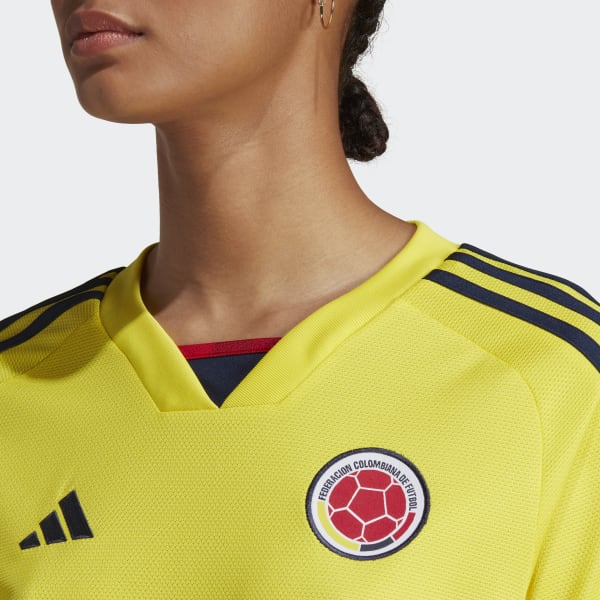 geel Colombia 22 Home Jersey ZB732