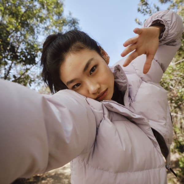 Lila Puffer Jacket V8826