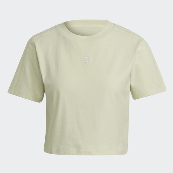 Gelb Tennis Luxe Cropped T-Shirt BT604