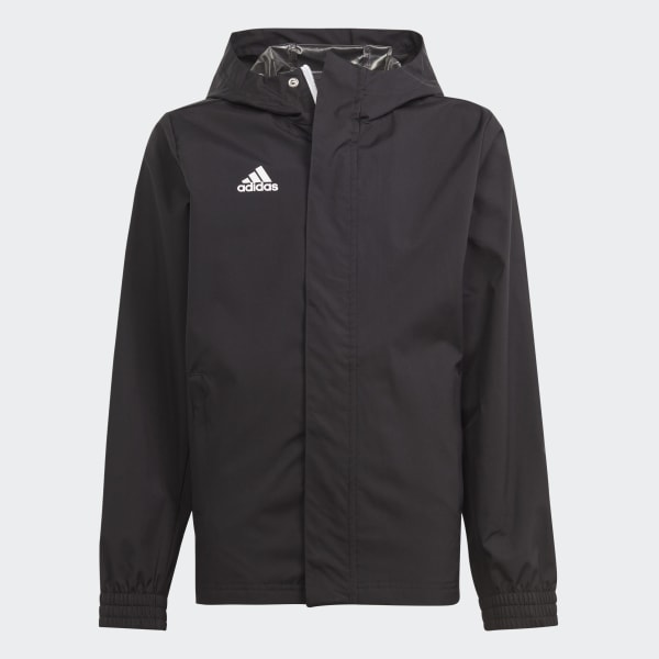 adidas Entrada 22 All-Weather Jacket - Black | Free Shipping with