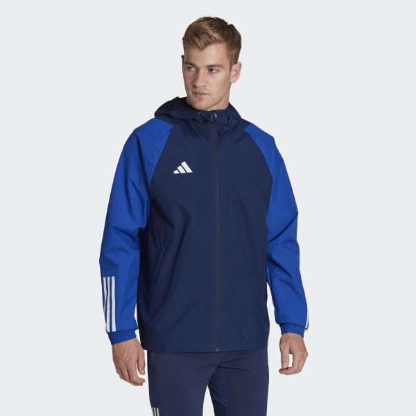 mikro renere Tanke adidas Tiro 23 Competition All-Weather Jacket - Blue | adidas Turkey