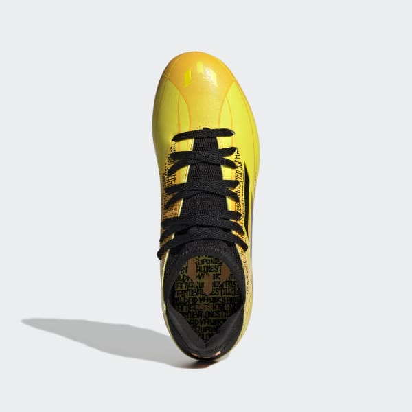 Dorado Zapatos de Fútbol X Speedflow Messi.3 Terreno Firme