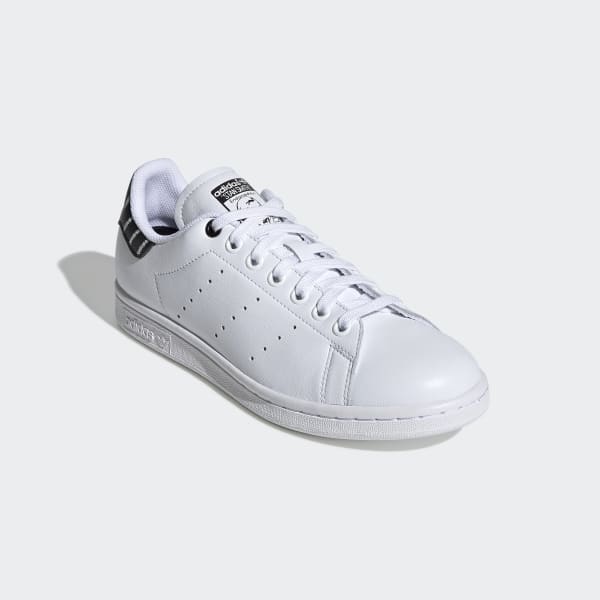 Women's Stan Smith Cloud White and Core Black Shoes | adidas US