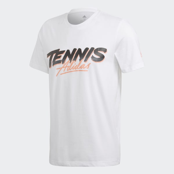 adidas tennis logo t shirt