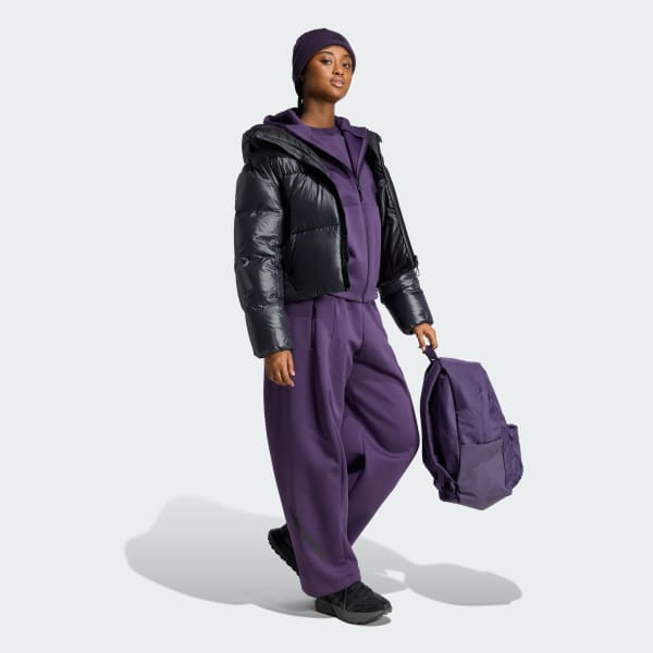 adidas Z.N.E. Open-Hem Pants - Purple | Free Shipping with adiClub
