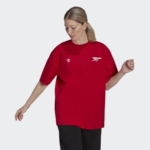 Rojo Camiseta Essentials Trefoil Arsenal